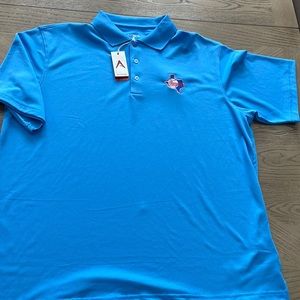 Mens golf shirt-Rangers